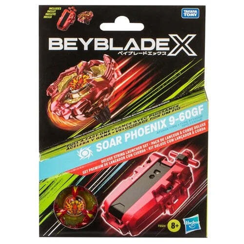 Hasbro Beyblade X Soar Phoenix 9-60Gf Deluxe String Launcher Set - Image 3