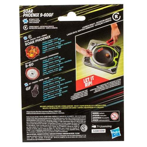 Hasbro Beyblade X Soar Phoenix 9-60Gf Deluxe String Launcher Set - Image 4