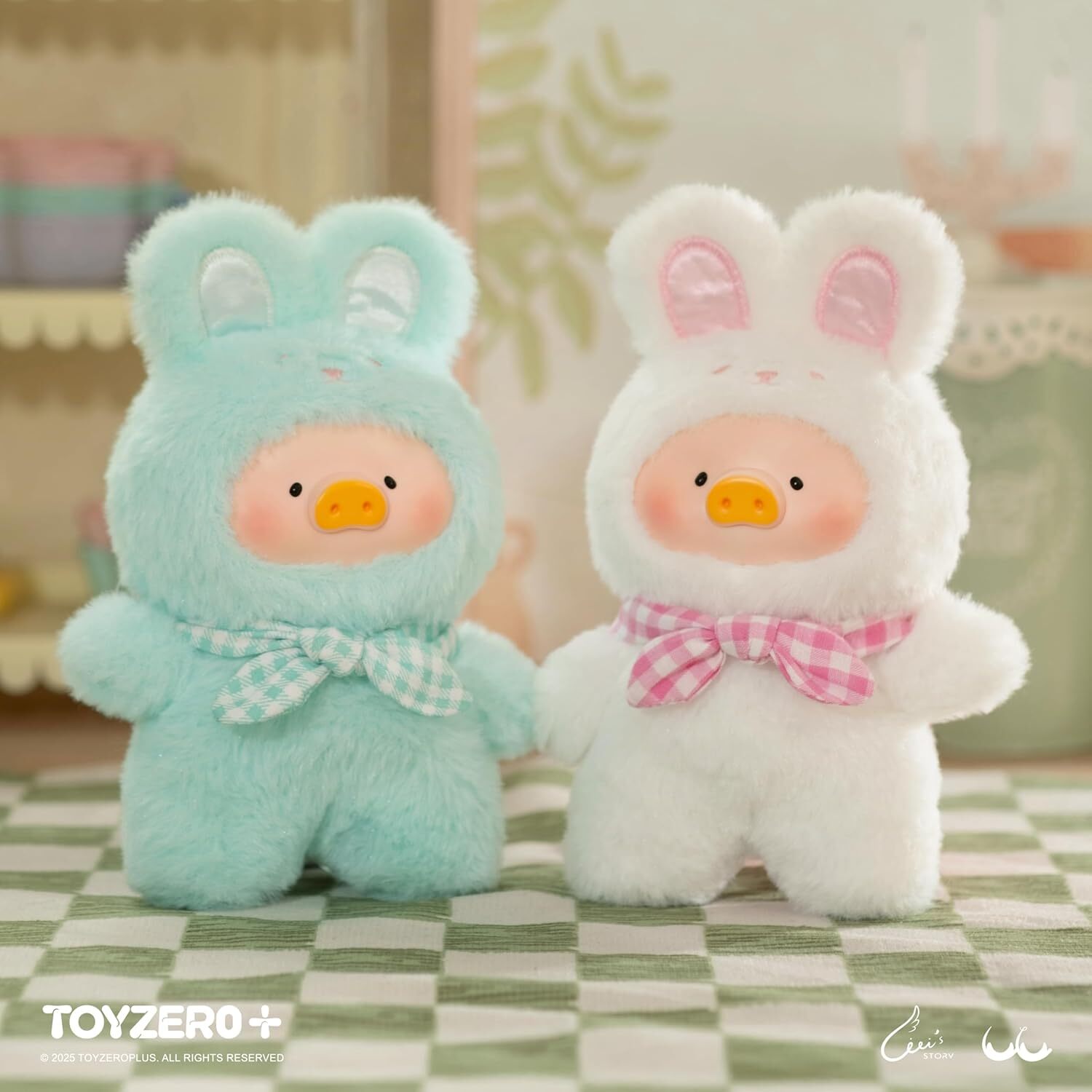 Official Lulu The Piggy Blind Box - Joyful Time Series Plush Keychain Blind Boxes Figures Cute Stuffed Animals Mystery Box Collectibles Toys Home Decorations Birthday Gifts, - Image 5