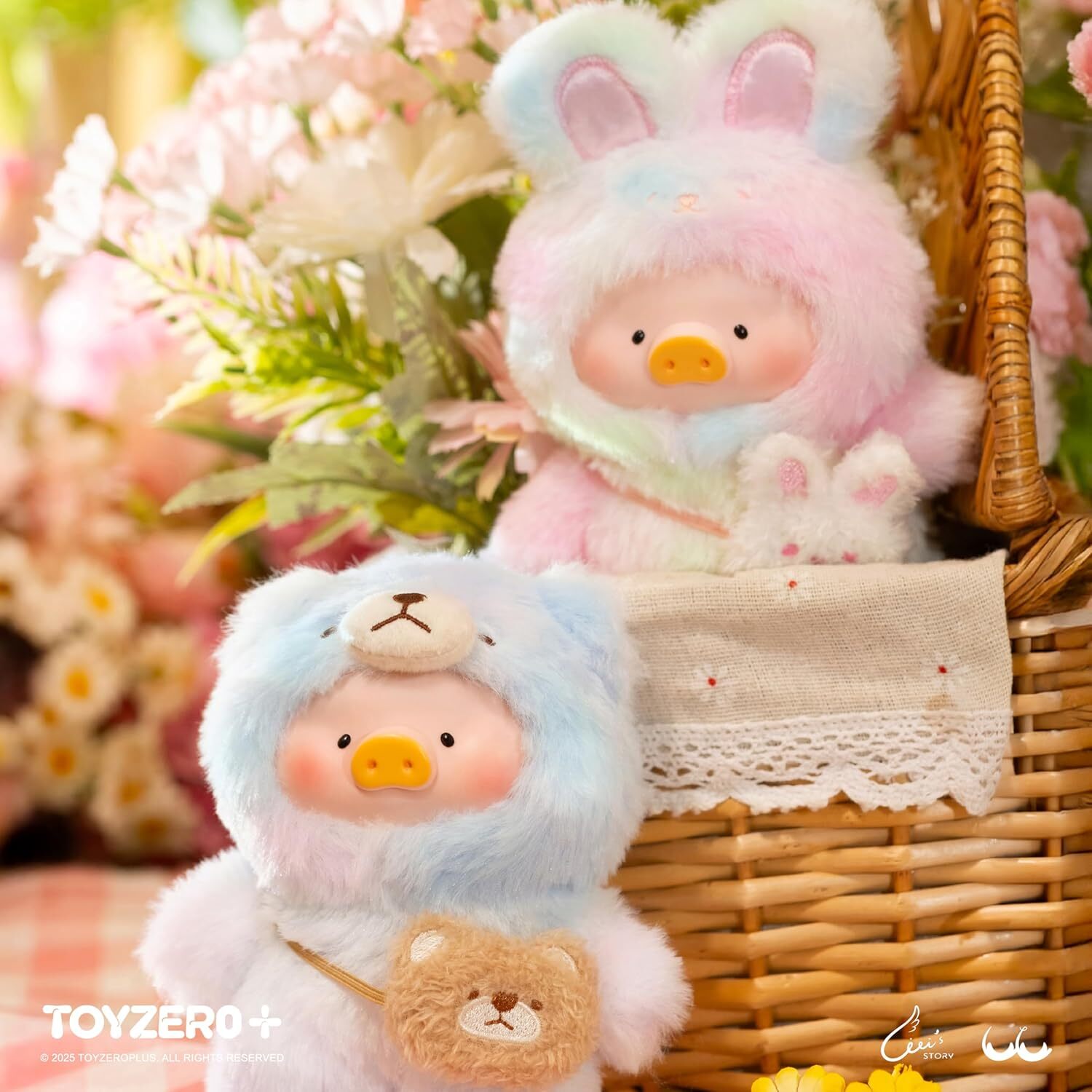 Official Lulu The Piggy Blind Box - Joyful Time Series Plush Keychain Blind Boxes Figures Cute Stuffed Animals Mystery Box Collectibles Toys Home Decorations Birthday Gifts, - Image 6