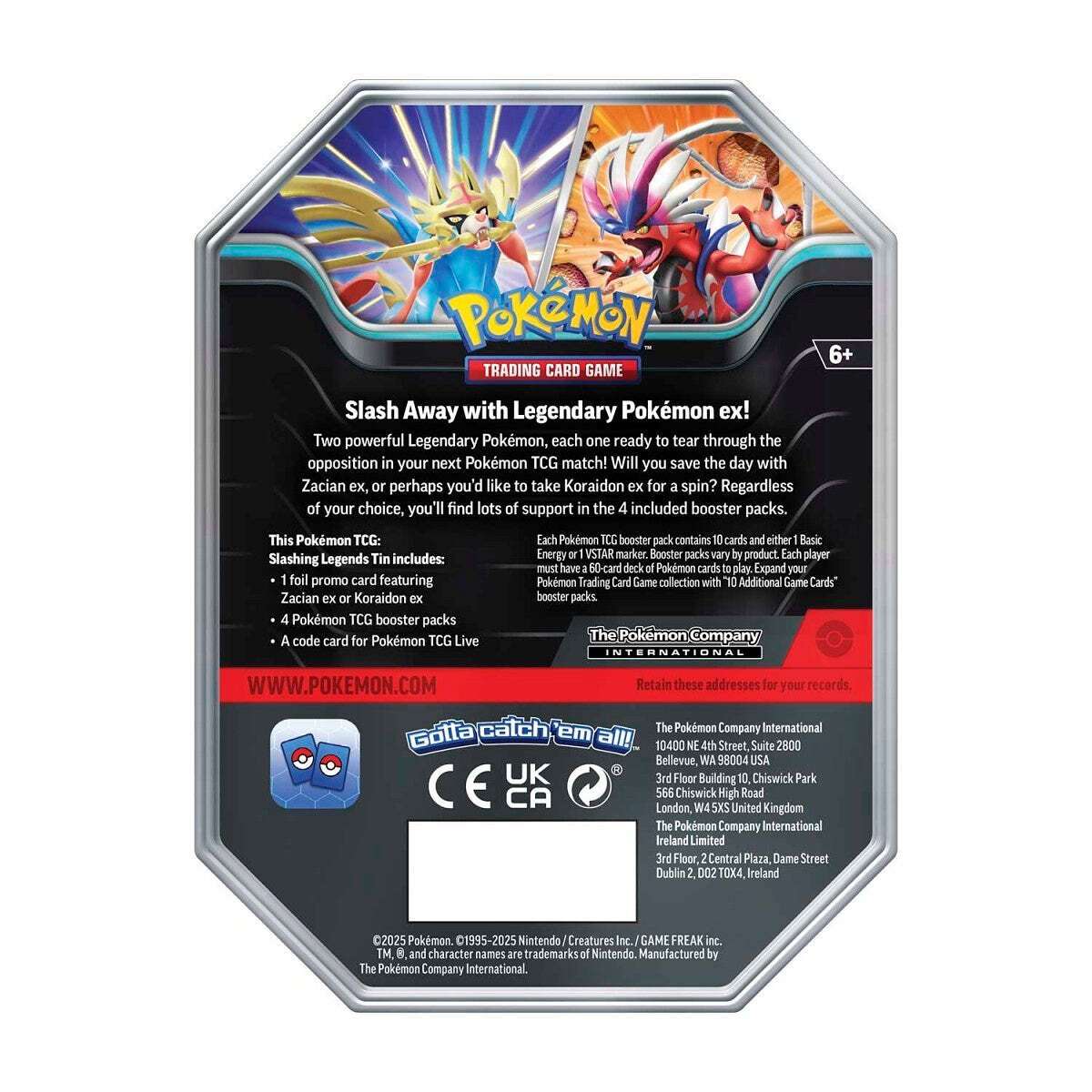PokéMon Tcg: Slashing Legends Tin (Random) - Image 4