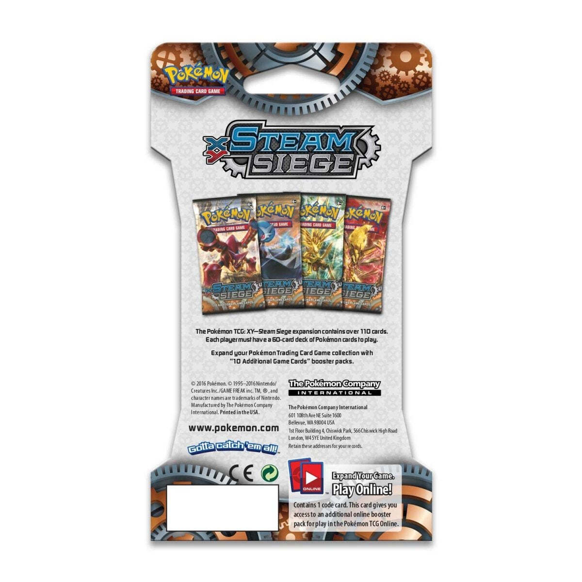 Pokemon Xy Steam Siege Sleeved Booster Pack - Image 6