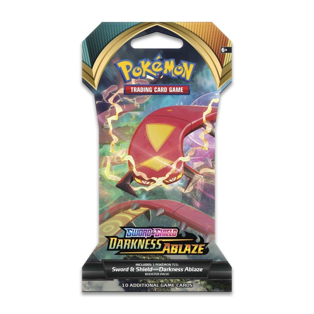 Pokemon Sword & Shield- Darkness Ablaze Sleeved Booster Pack - Image 2