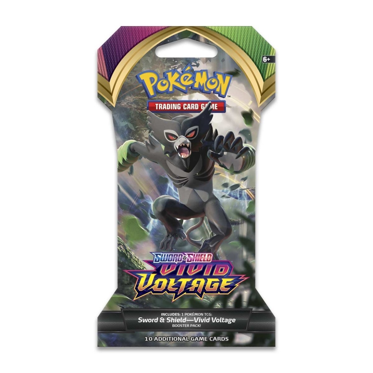 Pokemon Sword & Shield- Vivid Voltage Sleeved Booster Pack - Image 2