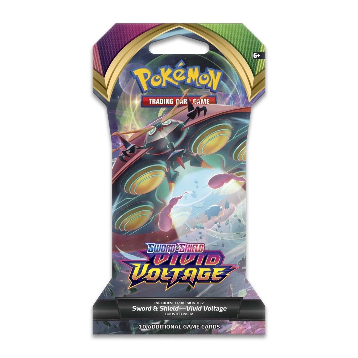 Pokemon Sword & Shield- Vivid Voltage Sleeved Booster Pack - Image 4