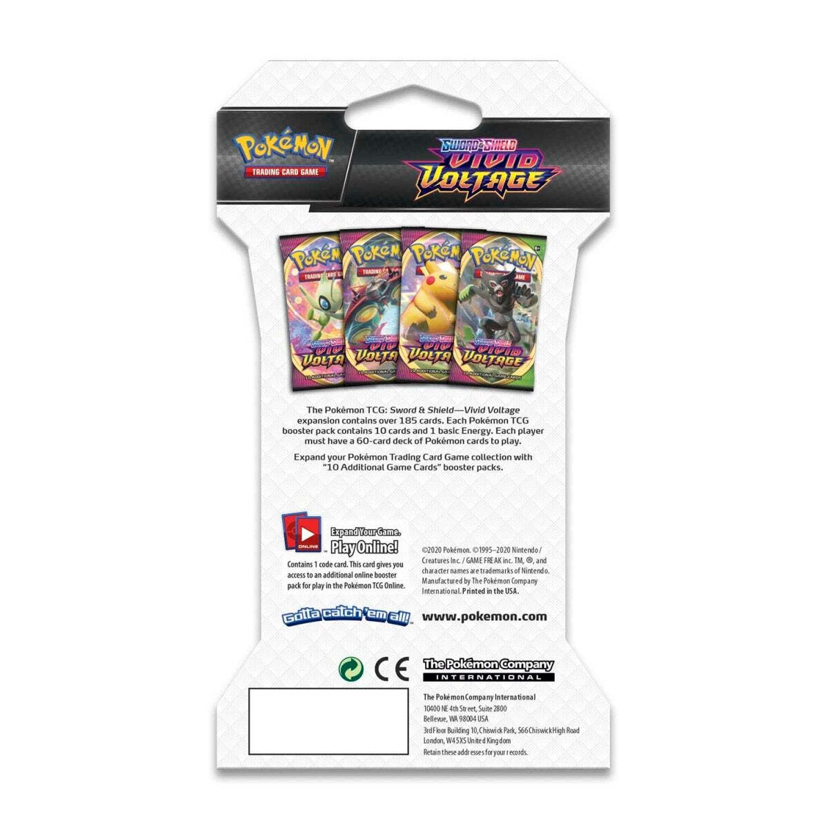 Pokemon Sword & Shield- Vivid Voltage Sleeved Booster Pack - Image 6