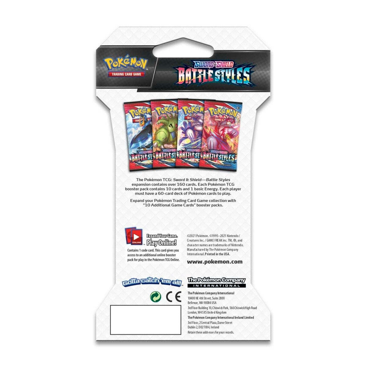 Pokemon Sword & Shield- Battle Styles Sleeved Booster Pack - Image 6