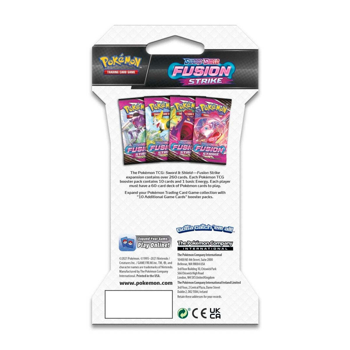 Pokemon Sword & Shield Fusion Strike Sleeved Booster Pack - Image 6