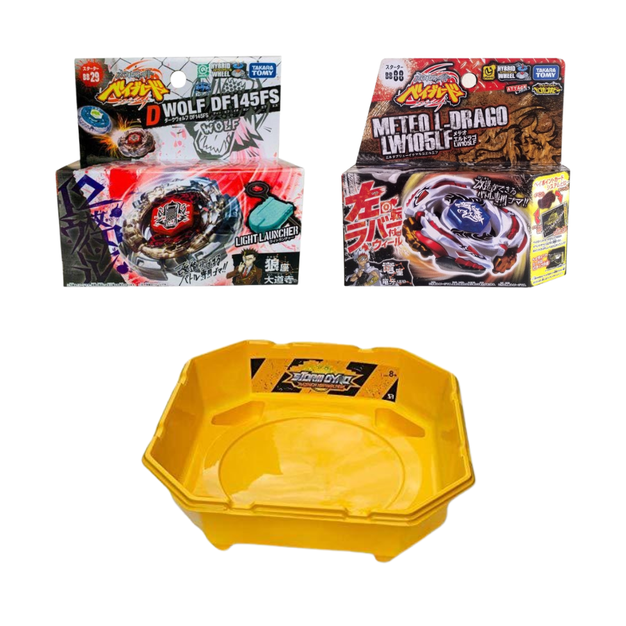 Alternative view of Takara Tomy Metal 2 Pack With Stadium Bundle