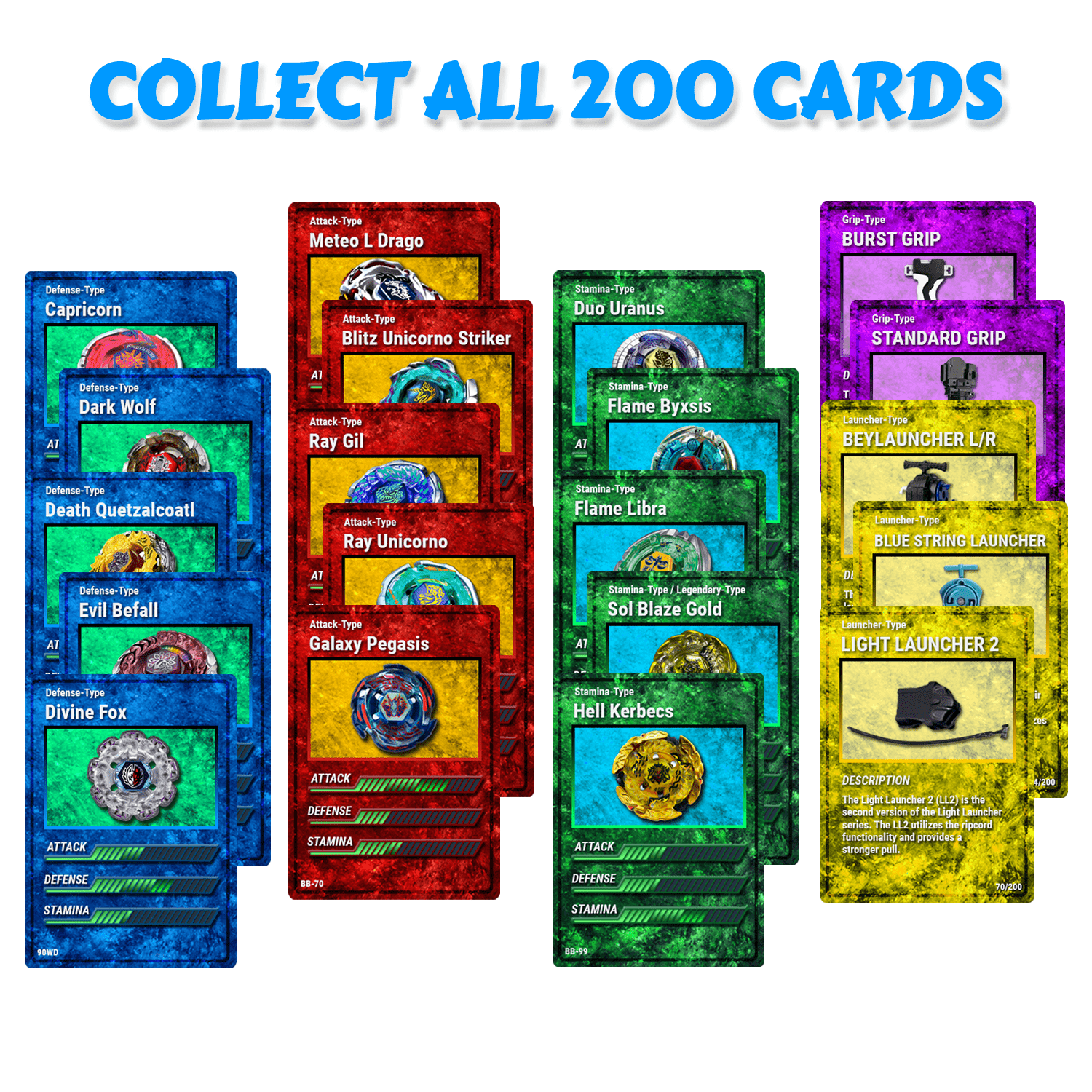 36 Piece Beyblade Part Customizing Set - Image 4