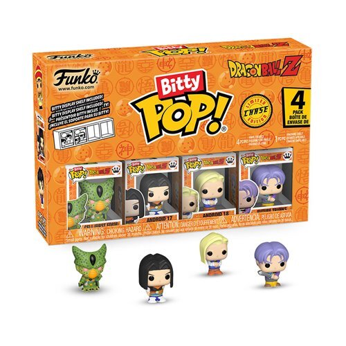 Alternative view of Dragon Ball Z Bitty Pop! Mini-Figure 4-Pack Random