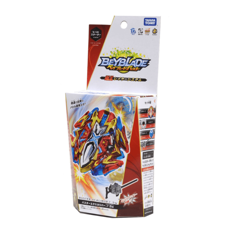 Alternative view of Takara Tomy Beyblade B-120 Starter Buster Excalibur.1`.Sw