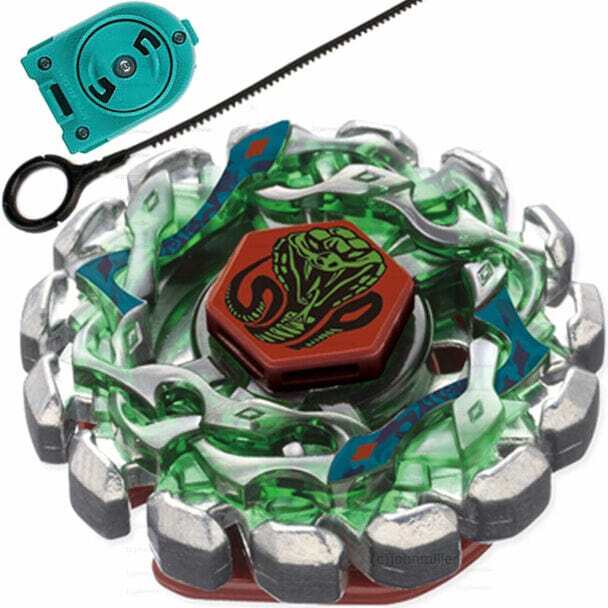 Alternative view of Takara Tomy Poison Serpent Sw145Sd Metal Fusion Beyblade Starter W/ Launcher Bb-69