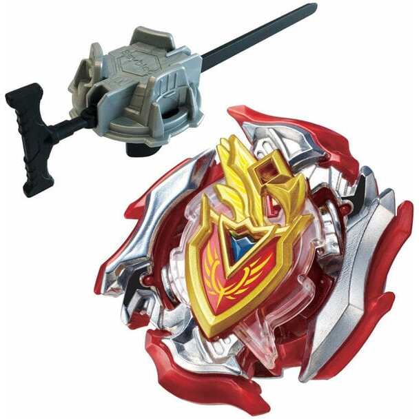 Alternative view of Takara Tomy Z Zet Achilles A4 11 Xtend Burst Beyblade Starter W/ Launcher B-105