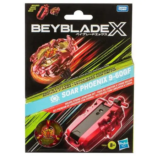 Hasbro Beyblade X Soar Phoenix 9-60Gf Deluxe String Launcher Set - Image 3
