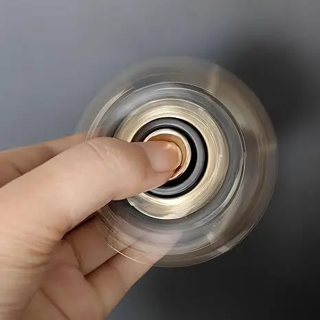 Fidget Sliders Open Armor Spinning Topfidget Toys Stress Relief For Adults Magnetic Metal - Image 7