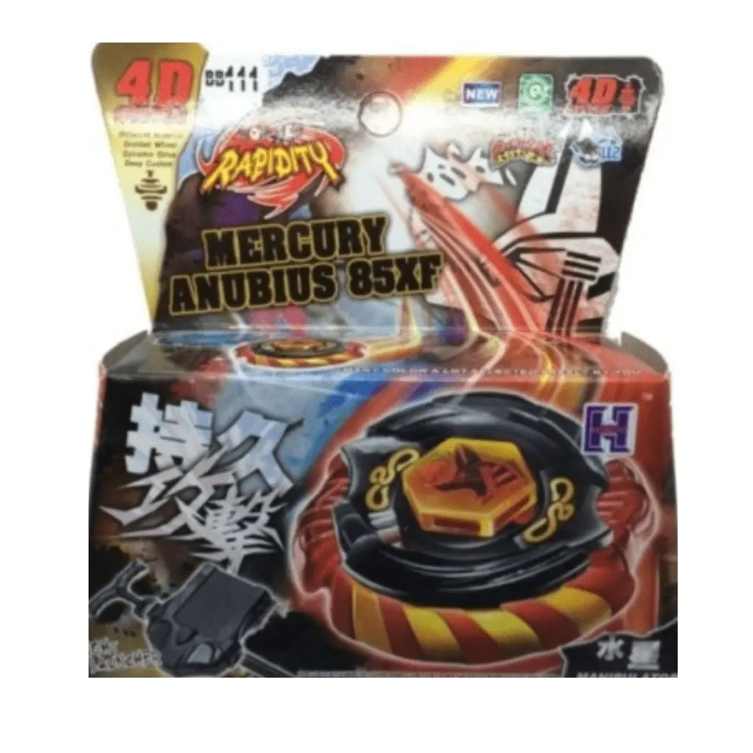 Mercury Anubius Red 85Xf Metal Fusion Nip W/ Launcher