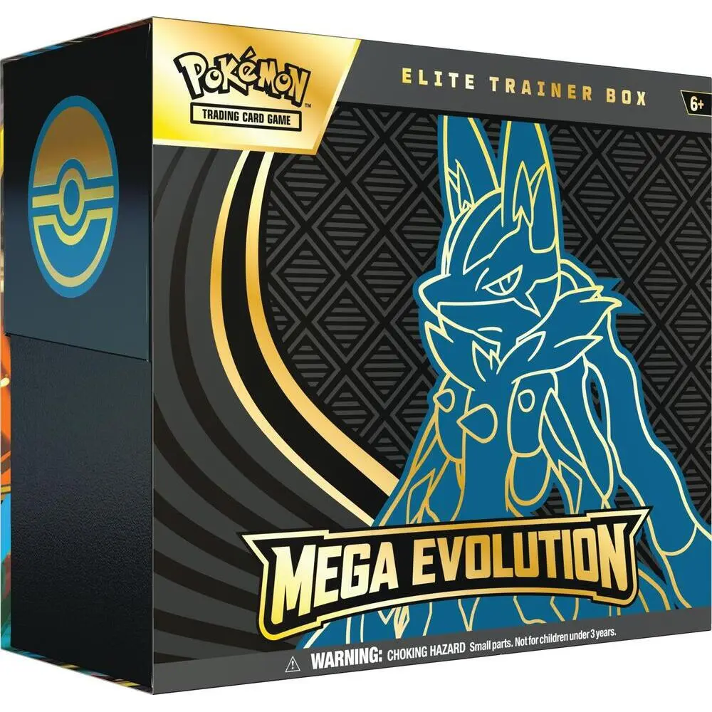 Pokemon Mega Evolution Elite Trainer Box [Mega Lucario] - Me01: Mega Evolution (Meg)