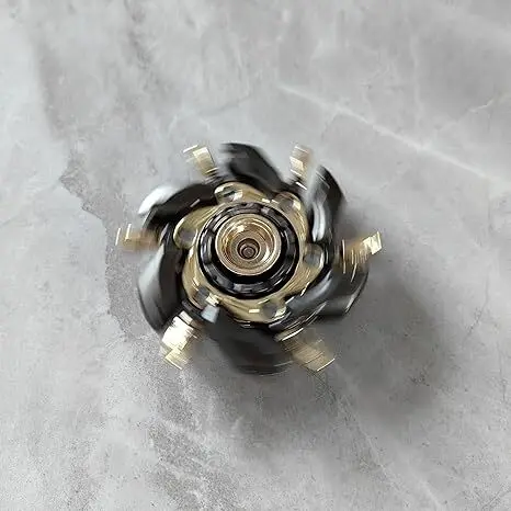 Fidget Sliders Open Armor Spinning Topfidget Toys Stress Relief For Adults Magnetic Metal - Image 8