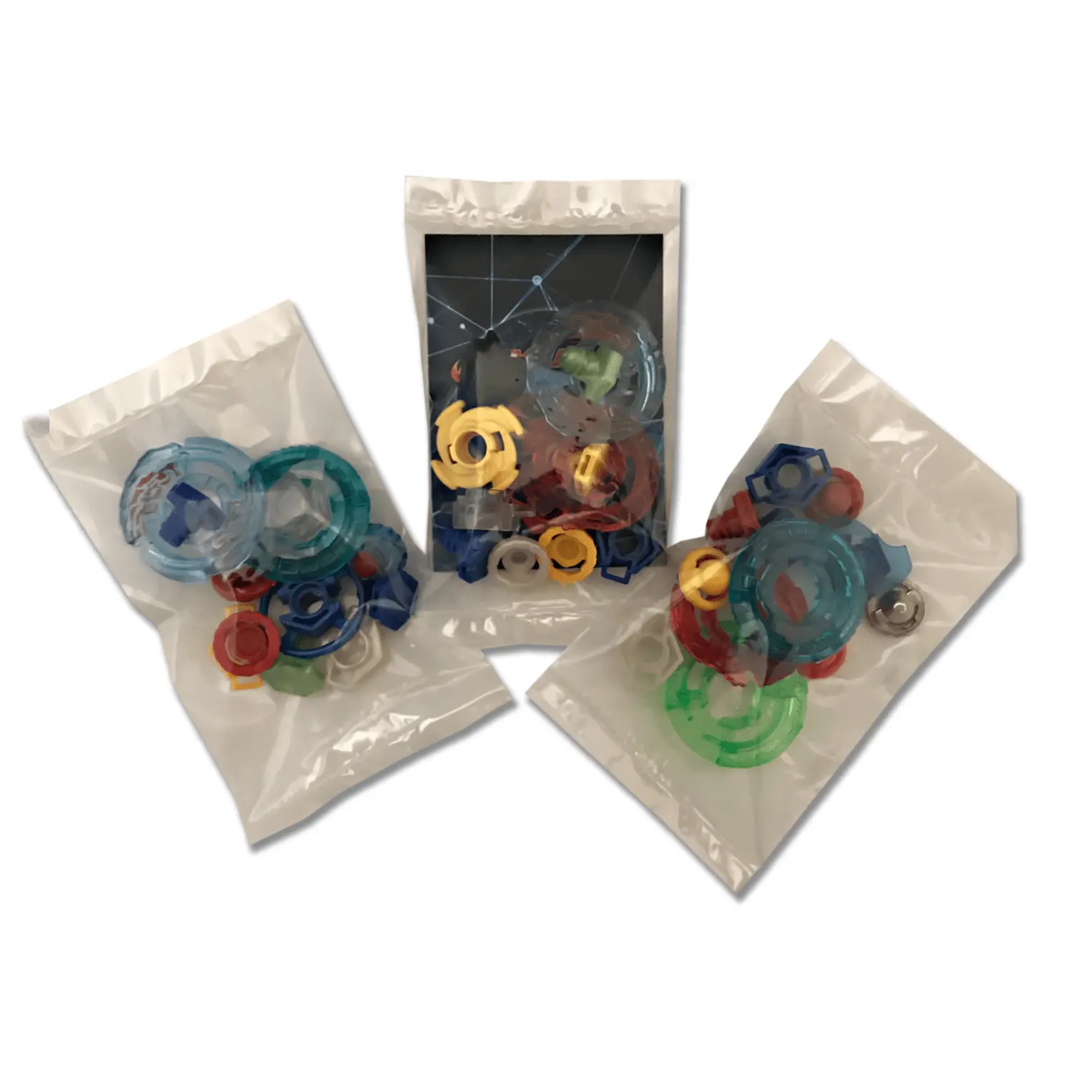 36 Piece Beyblade Part Customizing Set - Image 2