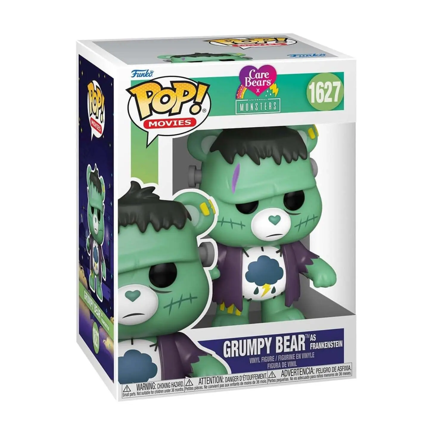 Care Bears X Universal Monsters Grumpy Bear As Frankenstein Funko Pop! Vinyl Figure #1627