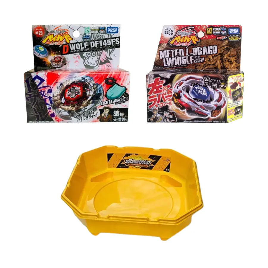 Takara Tomy Metal 2 Pack With Stadium Bundle - Image 2