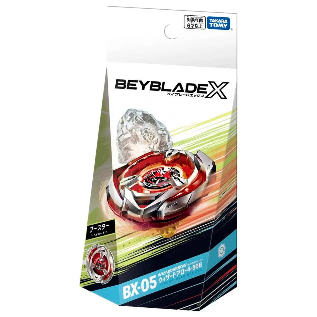 Takara Tomy Beyblade X Bx-05 Booster Wizard Arrow 4-80B - Image 2