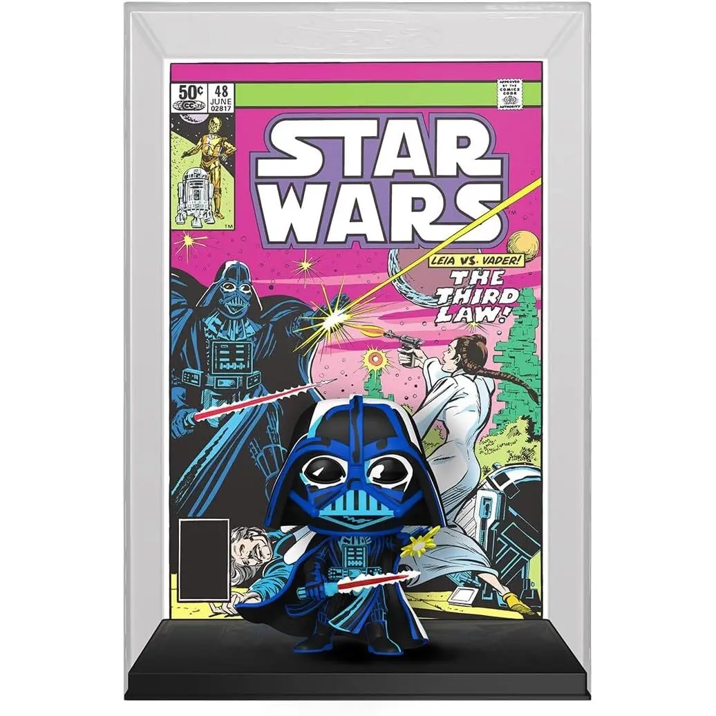Star Wars Darth Vader 1977 Funko Pop! Comic Cover Figure #05 With Case - Image 7