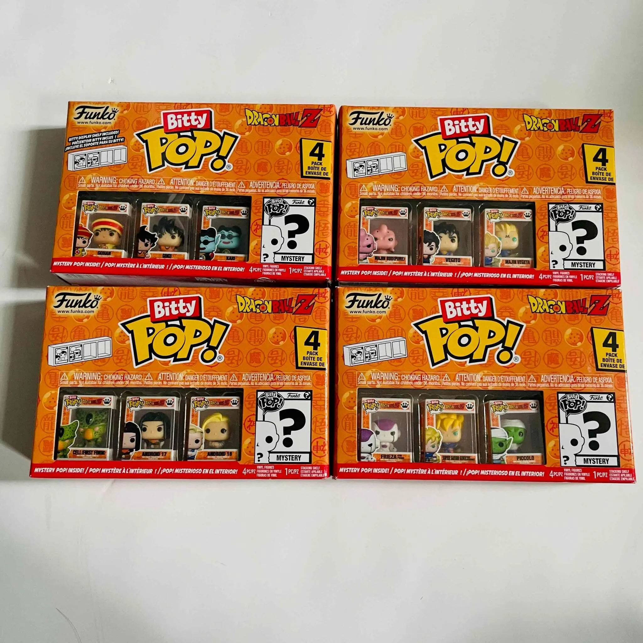 Dragon Ball Z Bitty Pop! Mini-Figure 4-Pack Random - Image 4