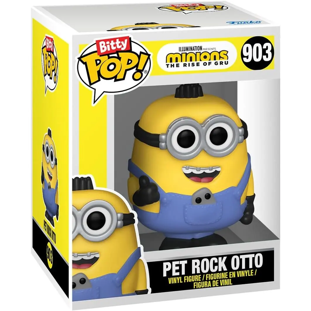Funko Bitty Pop! Minions And A Surprise Mystery Mini Figure - 0.9 Inch (2.2 Cm) - Despicable Me: Minions Collectable - Stackable Display Shelf Included - Gift Idea - Party Bags Stocking - Image 8
