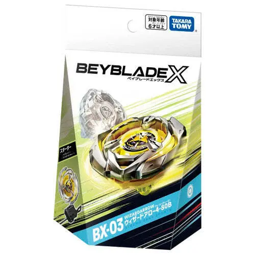 Takara Tomy Beyblade X Bx-03 Starter Wizard Arrow 4-80B - Image 2