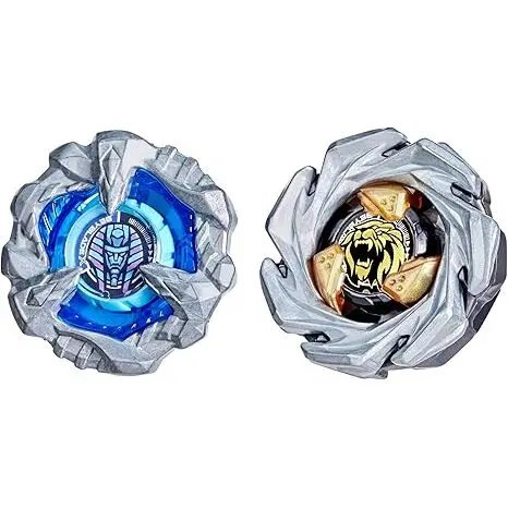 Beyblade X Cowl Sphinx 1-80Gf Bx & Crest Leon 7-60Gn Ux Dual Pack Set - Image 2