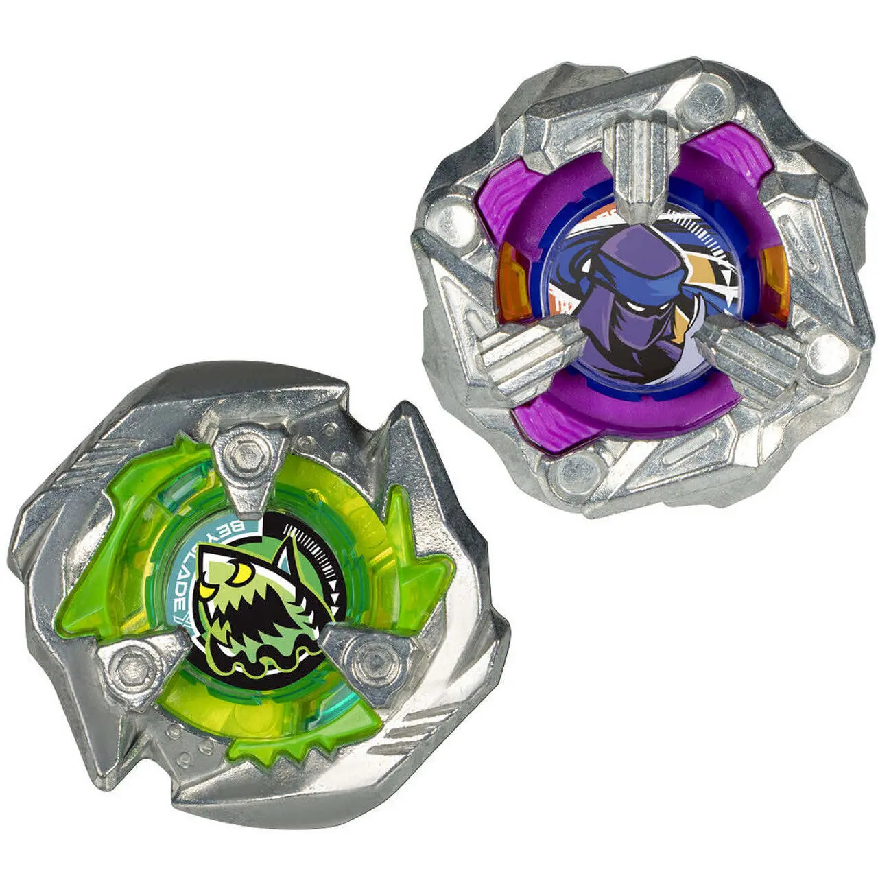 Beyblade X Knife Shinobi 4-80Hn And Keel Shark 3-80F Dual Pack Set With 2 Right-Spinning Tops - Image 2