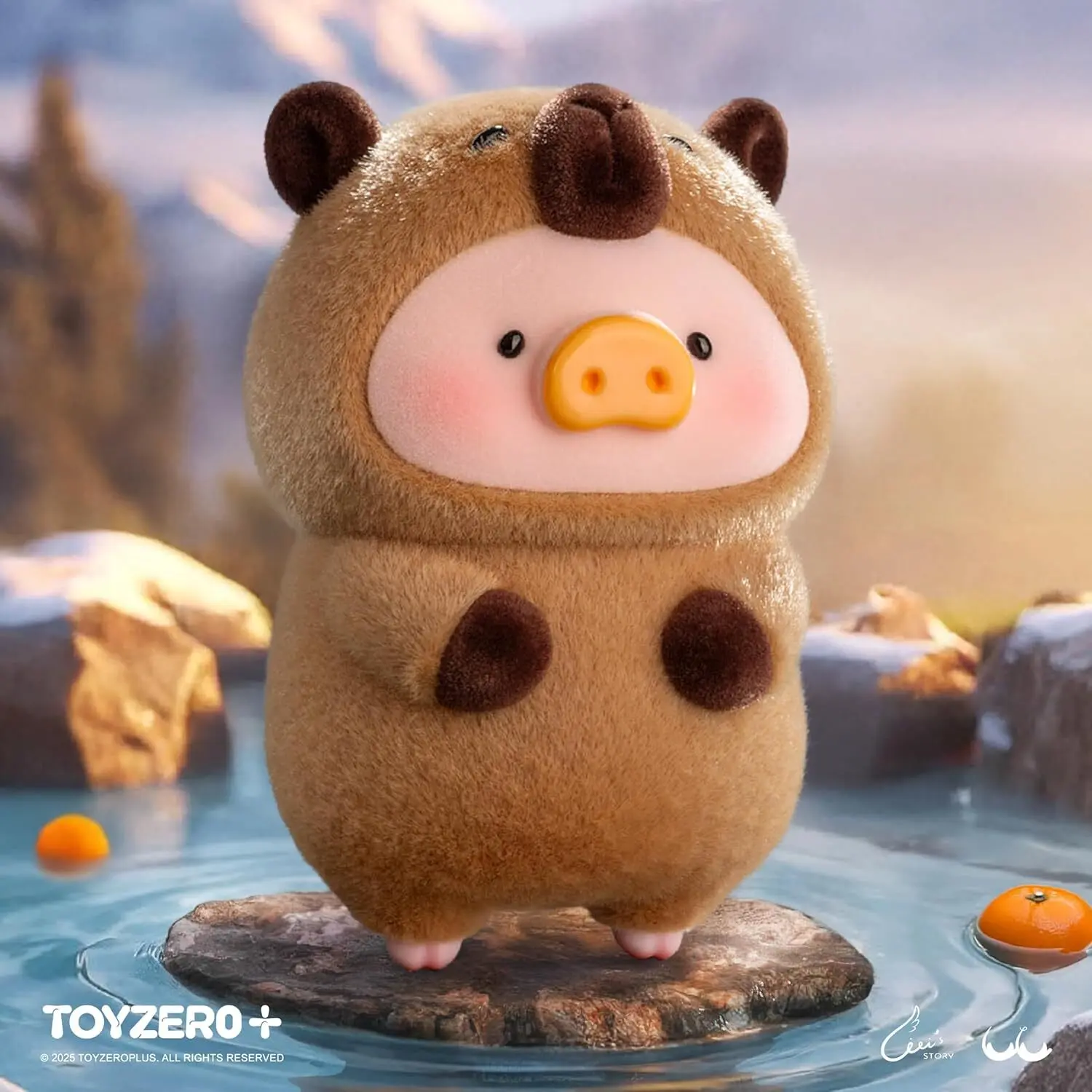 Official Lulu The Piggy Blind Box Figures - Animal Party Series Blind Boxes Mystery Box Cute Animal Figurines Collectible Toys Home Desk Decorations Holiday Birthday Gifts - Image 6