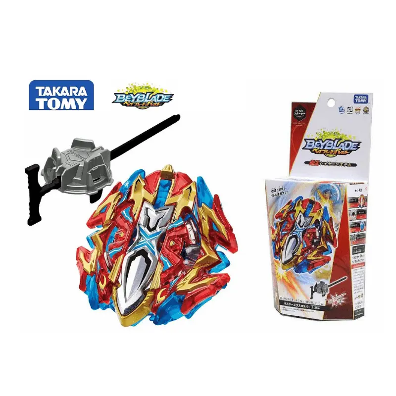 Takara Tomy Beyblade B-120 Starter Buster Excalibur.1`.Sw