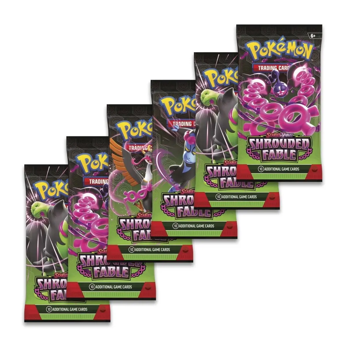PokéMon Tcg: Scarlet & Violet-Shrouded Fable Booster Bundle (6 Packs) - Image 3