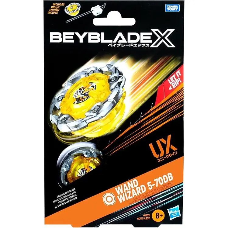 Beyblade X Wand Wizard 5-70Db Ux Starter Pack Top And Launcher - Image 3